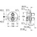 GROHE Grohtherm 1000 termostatická sprchová baterie, DN 15, chrom 34161000