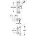 GROHE Grohtherm 3000 termostatická sprchová baterie, DN 15, chrom 34196000