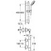 GROHE Grohtherm 3000 Cosmopolitan termostatická sprchová baterie, DN 15, chrom 34275000