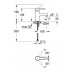 GROHE Lineare páková umyvadlová baterie, DN 15, chrom 23106000