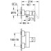 GROHE Lineare páková sprchová baterie, DN 15, chrom 33865000