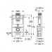 GROHE Rapid SL pro závěsné WC 38587000