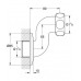 GROHE S-přípojka, chrom 12413000