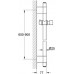 GROHE Rainshower sprchová tyč 600 mm, chrom 28797001