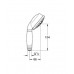GROHE Relexa Rustic 100 ruční sprcha, chrom 27123000