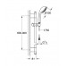 GROHE Relexa Five sprchová souprava, chrom 28964001
