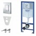 VÝPRODEJ GROHE Rapid SL 3 v 1 pro závěsné WC (38528SET) 38772001 POŠKOZENÉ!!