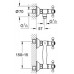 GROHE Sinfonia sprchová baterie, DN 15, chrom/zlato 26000IG0