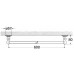 GROHE Sinfonia držák na osušky 600 mm, chrom/zlato 40049IG0
