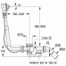 GROHE Talento vanová vypouštěcí a přepadová souprava 28943000