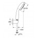 GROHE New Tempesta 100 sprchový set, chrom 27849000