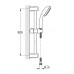 GROHE New Tempesta sprchová tyč set 1 proud, chrom 27853000