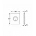 GROHE Nova Cosmo - Ovládací destička, grafický motiv 38847XG0