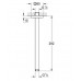 GROHE Rainshower F - Stropní výpusť, 292 mm, chrom 27484000