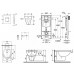 GROHE Rapid SL - Rapid SL pro závěsné WC, kompletní sada 38528SET-KP