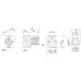 Grundfos čerpadlo oběhové UPS 32-60F B, PN6/10, 1x230-240V, 50Hz 96401797