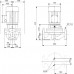 Grundfos In-Line čerpadlo TP 80-60/4 B, PN 6, 0.75kW, 3x220-240D/380-415Y V, 360mm 96404921