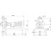 Grundfos normované čerpadlo NK 32-125.1/121, 0.25 kW 121mm 96626870
