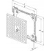 HACO dvířka pod obklad DPO 200x200 Z plast, zelená 0107