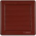 HACO větrací mřížka gravitační VM 175x175 G/125 H plast, hnědá 0234