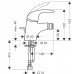Hansgrohe Focus E - bidetová baterie, chrom 31720000