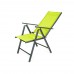 HAPPY GREEN Židle zahradní polohovací RAMADA 56,5 x 42,5 x 107 cm, světle zelená 50320500L