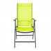 HAPPY GREEN Židle zahradní polohovací RAMADA 56,5 x 42,5 x 107 cm, světle zelená 50320500L