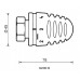 HERZ Termostatická hlavice 9200 „MINI-GS-H“ se závitem M 30 x 1,5 1920083