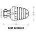 HERZ Termostatická hlavice "D" 9260 PORSCHE-design s objímkou/západkou 1926099