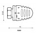 HERZ Termostatická hlavice 9200 „MINI-GS“ se závitem M 28 x 1,5 1920003