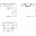 IDEAL Standard STRADA umyvadlo zápustné pod desku 595 x 435 x 170 K077901