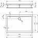 IDEAL Standard ULTRA Flat obdélníková sprchová vanička 120x90 cm, Ideal Grip K5183YK