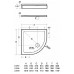 IDEAL Standard SIMPLICITY Stone sprchová vanička 100 LP, litý mramor L505901