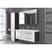 INTEDOOR D ZS zrcadlová skříňka s LED osvětlením 90x72cm bílá D ZS 90 01