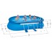 INTEX OVAL FRAME POOL 5,49 x 3,05 x 1,07 m s katrušovou filtrační pumpou ( 12 V ) 26192GN