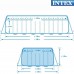 INTEX ULTRA FRAME RECTANGULAR POOL 7,32 x 3,66 x 1,32 m ( písková filtrace 6,0 m3/h, 220-240V(W/RCD) 26362GN