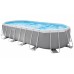 INTEX Prism Frame Oval Premium Pools bazénový set 610 x 305 x 122 cm s kartušovou filtrační pumpou 26798NP