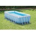 INTEX PRISM FRAME RECTANGULAR POOL Bazén 300 x 175 x 80 cm s kartušovou filtrací, 28314GN