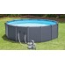 INTEX Bazén Graphite Panel Pool™ 478 x 124 cm, 28382NP