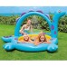INTEX Bazén dinosaurus s rozprašovačem 229 x 165 x 117 cm 57437
