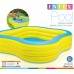 INTEX Beach Wave Swim Center Pool Bazén 229 x 229 x 56 cm žlutý 57495NP