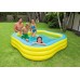 INTEX Beach Wave Swim Center Pool Bazén 229 x 229 x 56 cm žlutý 57495NP