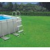 INTEX Bazén Frame Pool Set Ultra Quadra 400 x 200 x 100 cm, filtrace a schůdky 128350GS