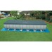 INTEX Bazén Frame Pool Set Ultra Quadra 732 x 366 x 132 cm, filtrace a schůdky 28366NP