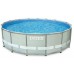 INTEX Bazén Frame Pool Set Ultra Rondo 488 x 122 cm, filtrace a schůdky 128322GS