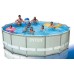 INTEX Bazén Frame Pool Set Ultra Rondo 488 x 122 cm, filtrace a schůdky 128322GS
