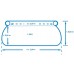 INTEX Easy Set Pool Bazén 396 x 84 cm s kartušovou filtrační pumpou 28142GN