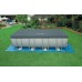 INTEX Bazén Frame Pool Set Ultra Quadra 549 x 274 x 132 cm, filtrace a schůdky 128352