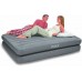 INTEX Queen nafukovací postel 2v1, 203 x 152 x 46 cm, šedá 67744