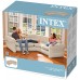 INTEX CORNER SOFA Nafukovací rohová sedačka 257 x 203 x 76 cm, béžová 68575